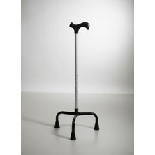revital TR Tripod Üç Ayaklı Denge Bastonu – 8 Kademeli Ayarlanabilir Metal Yürüyüş Bastonu