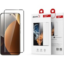HTstore Xiaomi Uyumlu Redmi Note 15 Pro Plus Zore Full Yapışkanlı Cam Ekran Koruyucu