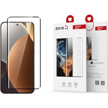 HTstore Xiaomi Uyumlu Redmi Note 15 Pro Zore Full Yapışkanlı Cam Ekran Koruyucu