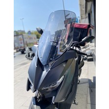 Yamaha Xmax 250-300 2018-23 Ithal Füme Tur Camı 70 cm