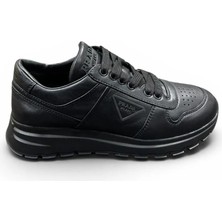 Prada Sport Siyah Logo Bağcıklı Kadın Sneakers