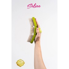 Seliee Ergonomik Doğal At Kılı Selülit Fırçası (Saklama Kutusu Hediyeli)