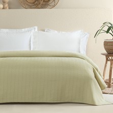 Dormy Home Braga %100 Pamuk Çift Kişilik Pike - Yeşil