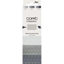 Copic Classıc Desıgner Collectıon Set 3 Lu Steel Structure Tınts