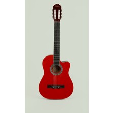 Klas Ksc-4 Klasik Gitar Tam Boy Kesik Kasa 4/4 Naturel