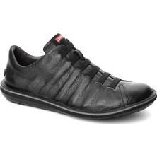 Camper Beetle Erkek Siyah Sneaker 41 Numara Nubuk Deri ile Hafif EVA Taban Rahatlık Sunar 18751-048