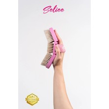 Seliee Ergonomik Doğal At Kılı Selülit Fırçası (Saklama Kutusu Hediyeli)