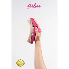 Seliee Ergonomik Doğal At Kılı Selülit Fırçası (Saklama Kutusu Hediyeli)
