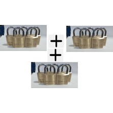Doras Kilit 30 Mm Pas Sistem 15 li Set (5 Anahtarlı)