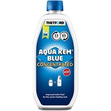 Thetford Aqua Kem Blue Kimyasal Katı Atık Parçalayıcı 780 ml Taşınabilir Tuvalet İçin Etkili Çözüm