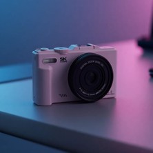 Vothoon 5K 75MP HD Dijital Kamera 18X Dijital Zoom, Flaşlı, 3.0 inç Ekranlı Vlog ve Fotoğraf Makinesi