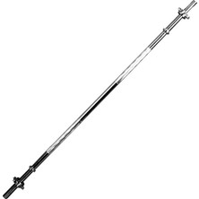 Leyaton 120 Cm Düz Ağırlık Barı 6000 gr Krom Malzeme ile Dayanıklı ve Kullanışlı Tasarım
