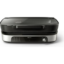 Philips 5000 Serisi Elektrikli Izgara 2400W, Aroma Infüzörü ve Tütsüleyici, 5 Sıcaklık Ayarı, HD6212/90