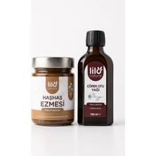 Lilo Natural Haşhaş Ezmesi ve Çörek Otu Yağı Seti