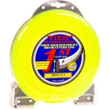 First 3.3 mm Kalınlık Sarı Misina 43 M Uzunlukta 6 Köşe Kesit ile Güçlü Performans