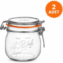Le Parfait Super Cam Kavanoz 500 ml (2 Adet)