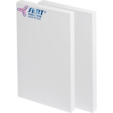 Sert Kırtasiye Tuval 35CM x 50CM Arkadan Zımbalı Tuval 2li Paket