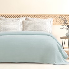 Dormy Home Flania %100 Pamuk Tek Kişilik Pike Takımı - Mint
