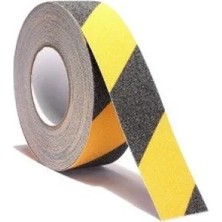 Boss Tape Kaydırmaz Bant Sarı Siyah 25X25MT