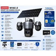Lenovo W14C-Z Smart 4g Kamera Solar 1yıllık Internet+ 64GB Hafıza Kartı