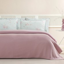 Dormy Home Sabina %100 Pamuk Çift Kişilik Pike Takımı - Mürdüm