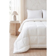 Ocean Home Textile Pamuklu Saten Biyeli Mikrojel Çift Kişilik Yorgan 195 x 215 cm