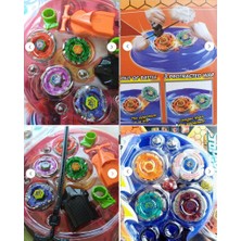 Oyuncak Sahili Beybilet 15 Parça Topaçlar ve Saha Beybileyt Tornado X4 Beyblade Atıcı Dövüş Arena 14 Pcs Seti