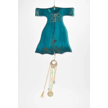 Mikasso Mihrimah Sultan Kaftan - Duvar Panosu Mavi Polyester
