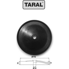 Essan Taral 50  Pompası Membran Lastiği - 2 Adet Takım - Yüksek Basınç Tipi