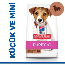 Hill's Sp Kuzulu & Pirinçli Küçük ve Mini Irk Yavru Köpek Maması 6kg