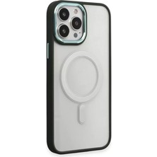 Aslanoğlu Store Newface Iphone 15 Pro Kılıf Room Magneticsafe Silikon - Köknar Yeşili