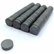 Mikasso 1000 Adet Yuvarlak 17 mm Mıknatıs Kömür Magnet Mıknatıs Turuncu Terracotta