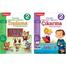 Dikkat Atölyesi Yayınları 2. Sınıf Toplama - Çıkarma Eğlenceli Etkinlik Kitabı Türkçe 96 Sayfa