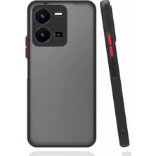 Aslanoğlu Store Newface Vivo Y22S Kılıf Montreal Silikon Kapak - Siyah