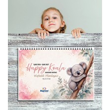 Express Planlayıcı 2026-2027 Akademik Takvimli 53 Haftalık Planlayıcı A4 Yatay - Happy Koala