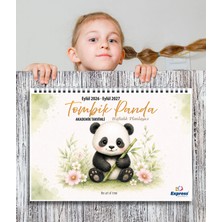 Express Planlayıcı 2026-2027 Akademik Takvimli 53 Haftalık Planlayıcı A4 Yatay - Tombik Panda