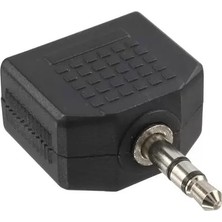 Aslanoğlu Store Powermaster 3.5 mm Stereo Erkek - 3.5 mm 2 Dişi Çevirici Jack