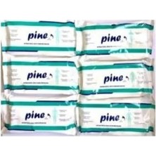 Pine Alkolsüz Hasta Perine ve Vücut Temizleme Havlusu 50'li x 6 Paket Tekli Paket Alerjen İçermez