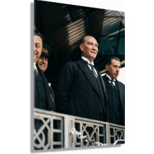 Zaferin Ardından – Mustafa Kemal Atatürk – Cam Tablo