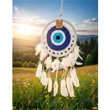 Mikasso Nazar Boncuklu Rüya Kapanı – Düş Kapanı (22 × 50 Cm) Lacivert Belirtilmemiş