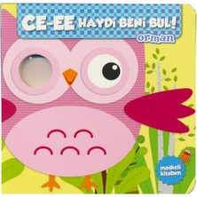 Net Çocuk Yayınları Cee-Ee Haydi Beni Bul! Orman - Kolektif Eğitici Kitap 12 Sayfa Okul Öncesi