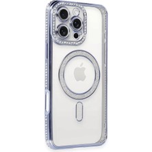Sh Ticaret Iphone 16 Kılıf Joke Simli Magneticsafe Kılıf -