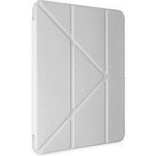 Sh Ticaret Pad X9 11.5 Kılıf Kalemlikli Mars Tablet Kılıfı - Gri