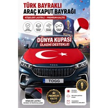 Solveks Fiat-Tofaş Uno Hb 1994 Model Uyumlu Kaput Bayrağı Lastikli Tam Uyumlu Premium Ürün