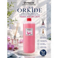 Freyr 1 Litre Orkide Bambu Çubuklu Oda Kokusu Yedek Dolum Likiti