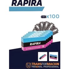 Aslanoğlu Store Mey Ithalat® Rapira 100 Adet Yaprak Tıraş Jileti 722224