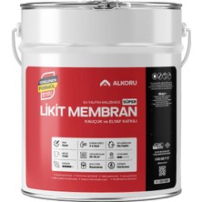 İZOAL ALKORU 15 KG Süper Kauçuk ve Elyaf Katkılı Likit Membran UV Dayanımlı Teras Çatı Balkon Su Yalıtımı ve İzolasyonu