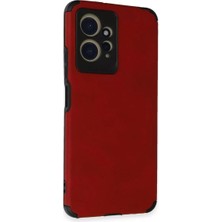Aslanoğlu Store Mey Ithalat®   Redmi Note 12 4g Kılıf Loop Deri Silikon - Kırmızı