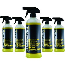 Magurex Nano Temizleyici Sıvı 5'li Set 800 gr Güçlü Temizlik Etkisi ile Kirleri Kolayca Çıkarır