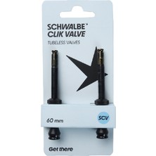 Schwalbe 60MM Tubeless Scv Akıllı Valf Sibop Seti